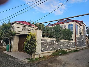 Продажа домов: 2 mərtəbəli fərdi yaşayış evi - Ümumi: daş divarlı, künc sahəli həyət — 3