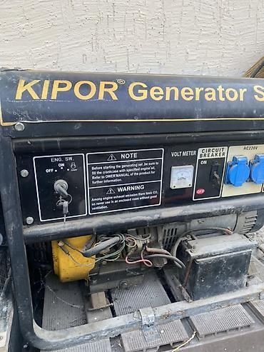 Генераторы: Бензиновый генератор KIPOR SX6500 - Серия: SX6500 - Панель — 2