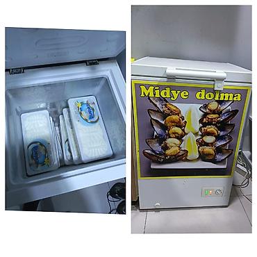 Soyuducu avadanlığı: Dərin dondurucu ideal vəziyyətdə 100 lt tutumu var. 350 manat. 8 — 1