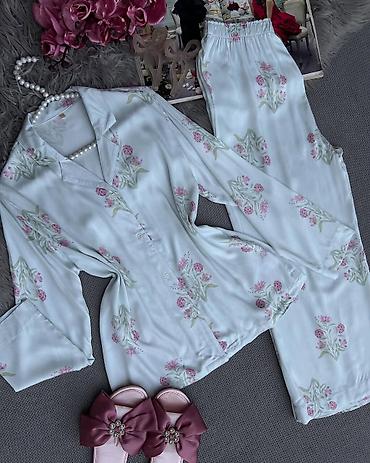 Пижамы: Пижамы из натуральной дышащей ткани Размеры Sm до 4XL 2000 сом — 10