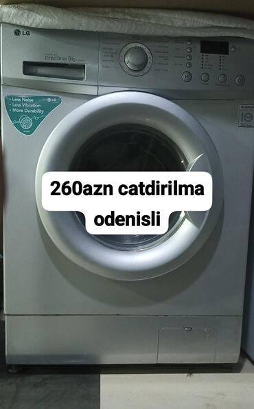 maşın elanları 2019: Paltaryuyan maşın LG, 5 kq, İşlənmiş, Avtomat, Ünvandan götürmə, Ödənişli çatdırılma