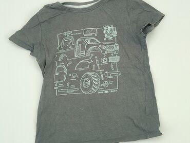 kurtka puchowa chłopięca: T-shirt, Little kids, 5-6 years, 110-116 cm, condition - Very good