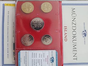İncəsənət və kolleksiyalar: İslandiya pul vahidi – Krona (ISK) kolleksiya dəsti - Seriya: “Das — 2