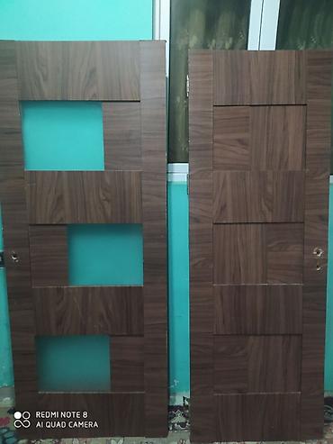 nar agacı: MDF/qapı dəsti – 2 ədəd - Material: taxta teksturalı MDF/laminat — 1