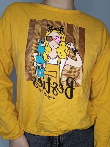 пиджак xs: Комплект, цвет - Желтый, Новый