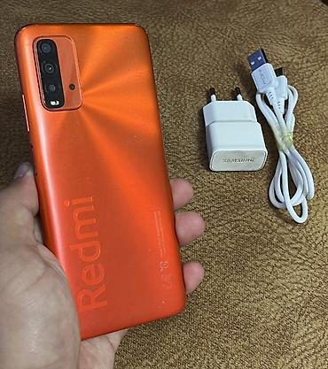klas 6: Redmi 9T, 128 GB, rəng - Narıncı, Barmaq izi, İki sim kartlı, Face ID — 1