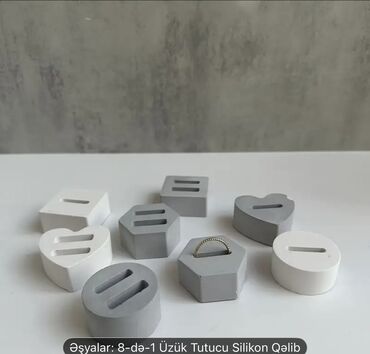 Şirniyyət qəlibləri: Şirniyyət qəlibləri, Silikon, 8 — 1