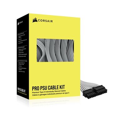 sata box usb: Corsair Pro PSU Cable Kit qida bloku uçun ag dest kabeller, ağ sistem