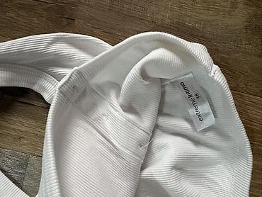 Undershirts: Beli ženski rebrasti top bez rukava – Extreme Intimo, veličina 38 — 3
