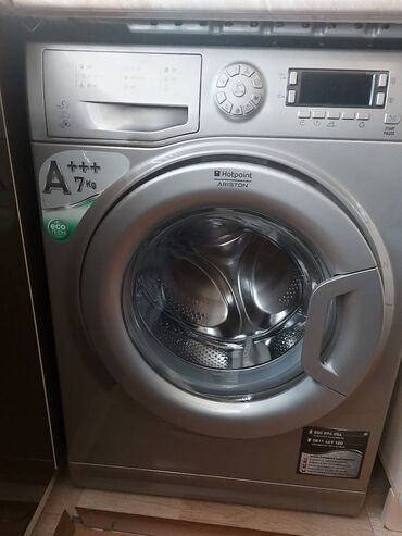 hotpoint ariston soyuducu soyutmur: Paltaryuyan maşın Hotpoint Ariston, 7 kq, Avtomat