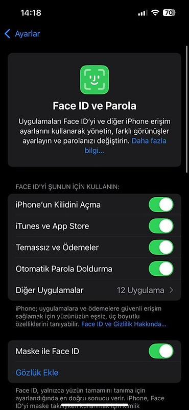 Apple iPhone: IPhone 13, 128 GB, Ağ, Face ID — 7