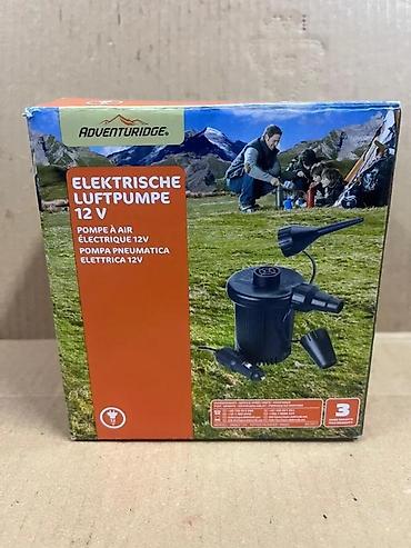 Kompresori za vazduh: Električna vazdušna pumpa 12 V – Adventuridge - Napajanje: 12 V DC — 3