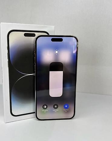 iphone 10plus: IPhone 14 Pro, Б/у, 256 ГБ, Белый, Зарядное устройство, Чехол, Кабель, 79 % — 2