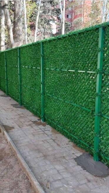 Bağ və bostan üçün digər məhsullar: Yaşıl dekorativ hasar-çim çit-setka qazon. Şirkətimiz tərəfindən — 29