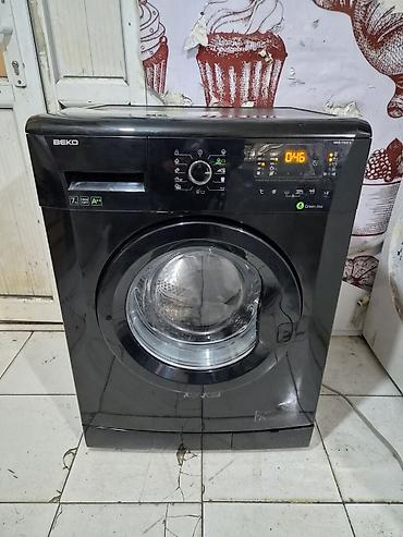 sac maşını: Paltaryuyan maşın Beko, 7 kq, İşlənmiş, Avtomat, Qurutma var, Pulsuz çatdırılma, Ödənişli çatdırılma — 2