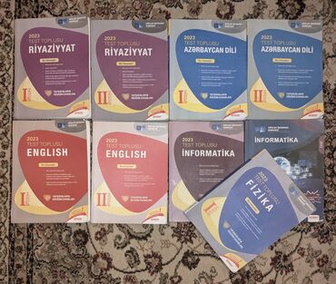 Dim test toplusu:Riyaziyyat test toplusu 1/2,Azərbaycan dili test