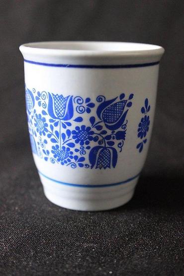 posuda za caj sa filterom: STARA PORCELANSKA ŠOLJA, RUČNI RAD | Veoma lepa stara porcelanska — 1
