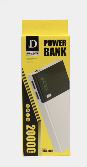 В наличии Power Bank Demaco Цена: 500 сом Бесплатная