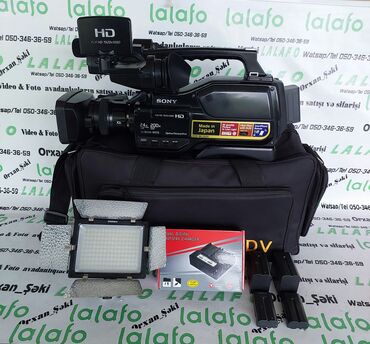 Videokameralar: Sony HD2500_ tam kamplekt satılır. gəlmə deyil Toy çəkilən nöqsansız