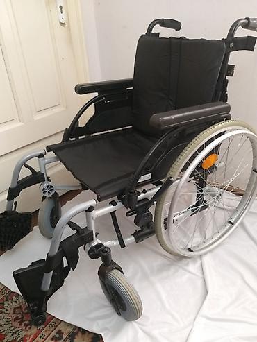 Invalidska kolica: Nemacka aluminijumska invalidska koliva poznate marke BREEZY, u veoma — 1