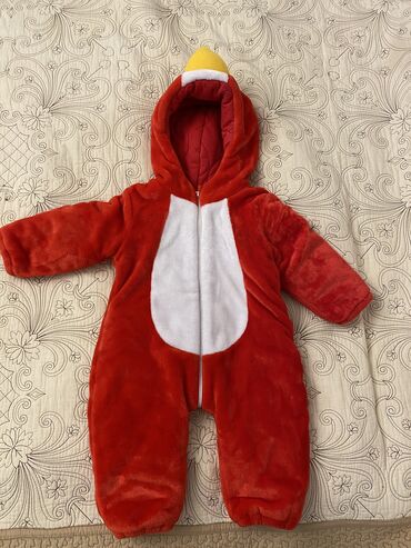 Боди: Боди, цвет - Красный, Б/у — 11