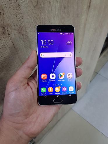 ipad mini 5 islenmis: Samsung Galaxy A5 2016, 16 GB, rəng - Qızılı, İki sim kartlı — 2