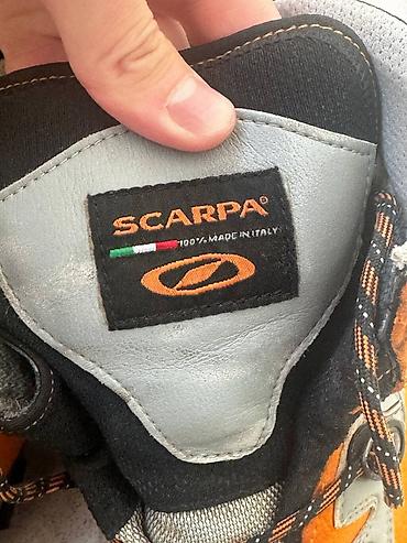 Мужская обувь: SCARPA TRIOLET GTX Горная походная обувь до 5000 метров Подошва — 3