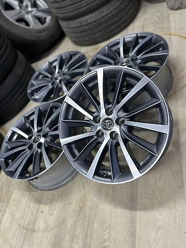 Литые Диски R 18 Toyota, Комплект, отверстий - 5, Б/у