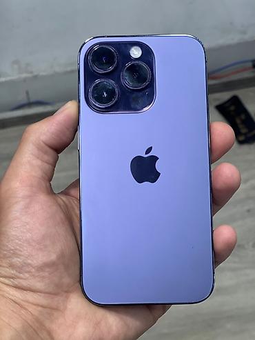IPhone 14 Pro, 256 GB, Deep Purple, Face ID lalafo.az -da IPhone 14 Pro, 256 GB, Deep Purple, Face ID