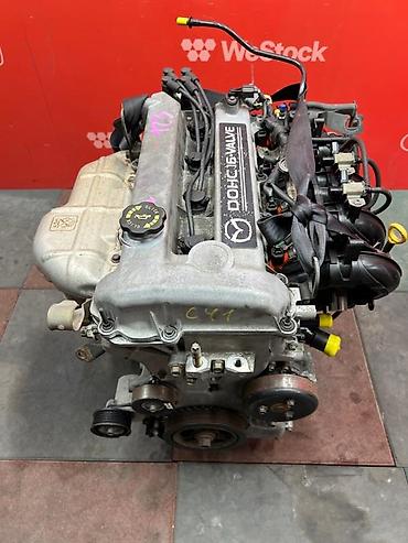 Двигатели, моторы и ГБЦ: Бензиновый мотор Mazda 2002 г., 2.3 л, Б/у, Оригинал, Япония — 3