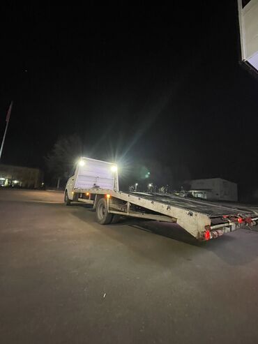 Услуги эвакуатора: С лебедкой, С ломаной платформой — 10