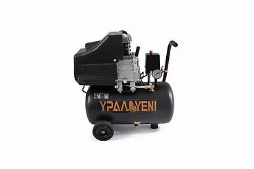 Kompressorlar: Урал Yeni TE2HP 24 L hava kompressoru müxtəlif pnevmatik işlər üçün — 1