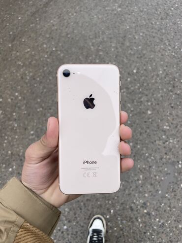 Apple iPhone: IPhone 8, Б/у, 64 ГБ, Золотой, 76 %