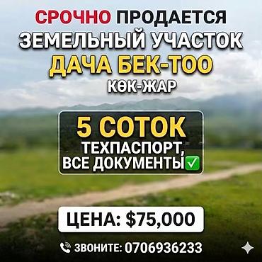 сосновка бишкек: 5 соток, Тех паспорт — 1