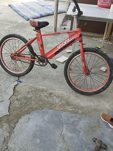 velosiped olculeri: Uşaq/yeniyetmə velosipedi – Smartt BMX tipli - Rəng: qırmızı, qara — 1