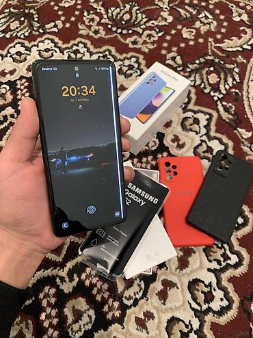 samsung a72: Samsung Galaxy A52, Б/у, 128 ГБ, цвет - Голубой, 2 SIM — 6