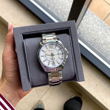 Классические часы: Классические часы часы, Curren, Мужские, Новый — 4