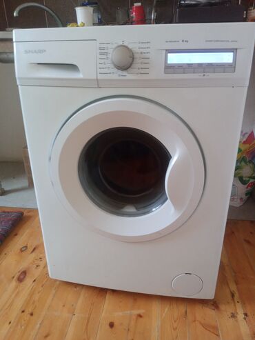 Elektrikli qızdırıcılar və radiatorlar: Paltaryuyan maşın Sharp, 6 kq, İşlənmiş, Avtomat, Qurutma var, Kredit yoxdur, Ünvandan götürmə, Ödənişli çatdırılma