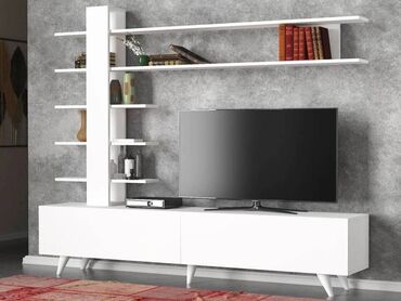 tv stent modelleri: Yeni, Düz TV altlığı, Polkalı, Laminat, Azərbaycan
