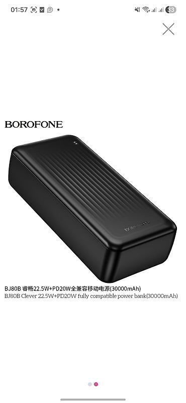 smart power bank: Powerbank 30000 mAh, Yeni — 1