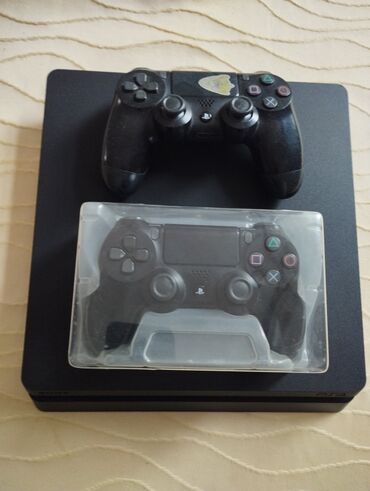 ps vita купить: Sony PlayStation 4 (PS4) Slim oyun konsolu seti. Gutusuda movcudur