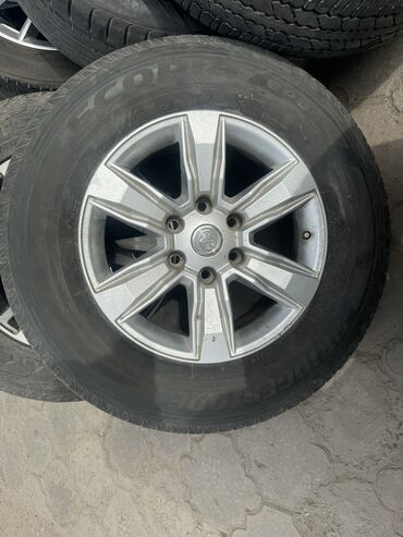 Диски: Литые Диски R 17 Toyota, Комплект, отверстий - 6, Б/у