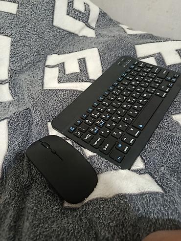pc case: Комплект: тонкая беспроводная клавиатура + беспроводная мышь — 1