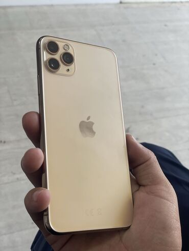 аифон 11 про макс: IPhone 11 Pro Max, Б/у, 256 ГБ, Золотой, Зарядное устройство, Чехол, Кабель, 74 %