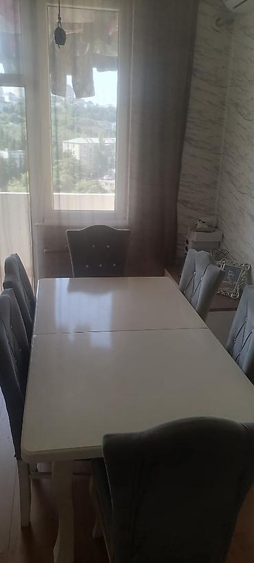 Qonaq masası, Yeni, Açılan, Oval masa