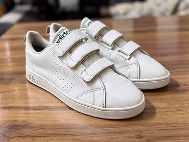 Мужская обувь: Мужские кроссовки, 41.5, Adidas, Б/у, цвет - Белый — 2