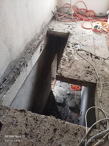 Beton işləri: Beton kəsmə beton deşmə xidməti Karot - HILTI DD 200 / 350 ilə 25 ° — 7
