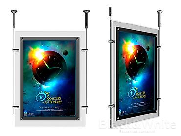 Подвесной световой карман (LED лайтбокс) для печатных постеров Новый