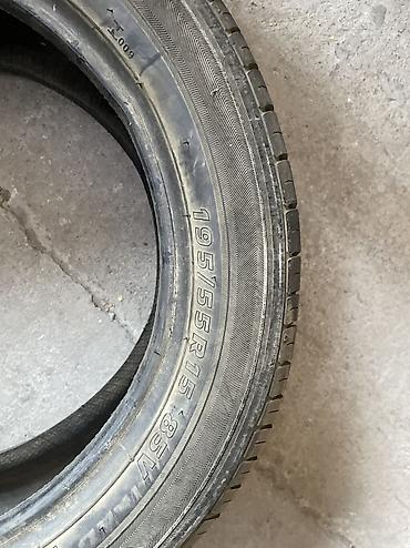 2 gr: Шины 195 / 55 / R 15, Лето, Б/у, 1 шт, Легковые, Корея, Kumho — 4