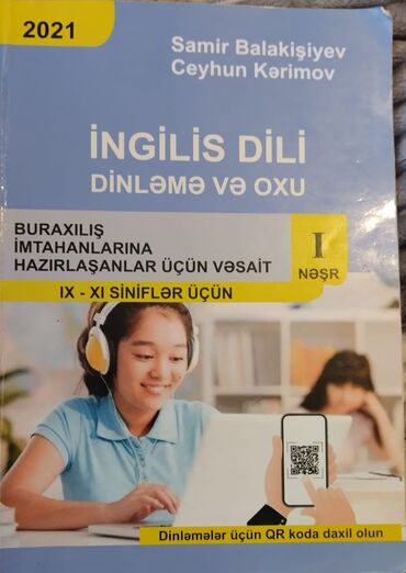 Книги и журналы: Ingilis dili listening,reading kitabı yenidir